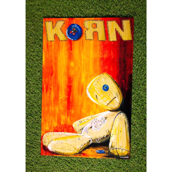 COPY - Korn Overstuffed Vintage 2000 Poster Funky #6203 23x35" NOS - Picture 3 of 8